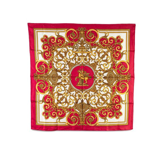 Pre Loved Hermes Les Tuileries Silk Scarf - Picture 1 of 4